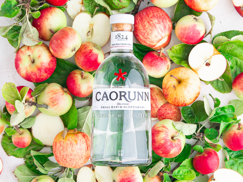 Caorunn Classic Fruit Explosion Flat Lay Square